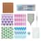 Square Patterns Diamond Art Coaster Kit by Make Market&#xAE;